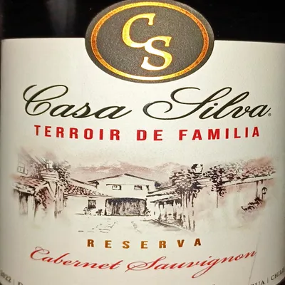 2018 Magnum Cabernet Sauvignon, Reserva Terroir de Familia, Casa Silva, Colchagua, Chile.